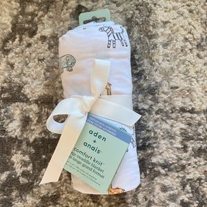 NEW | Aden + Anais Comfort Knit Large Swaddle Blanket - Jungle Jammin